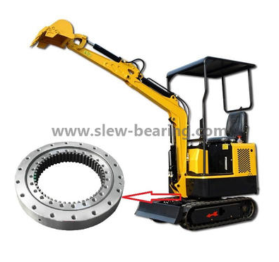 Heat treatment of slewing ring bearing