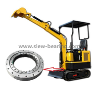 Excavator EX200 Internal Gear Heat Treatment Slewing Ring Bearing