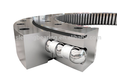 Small Diameter Slewing Ring Bearing with Internal Gear 