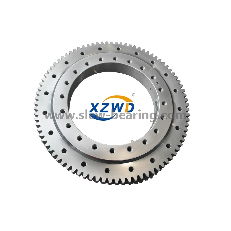 External Gear Crane Use Single Row Four Point Contact Ball Slewing Bearing Ring