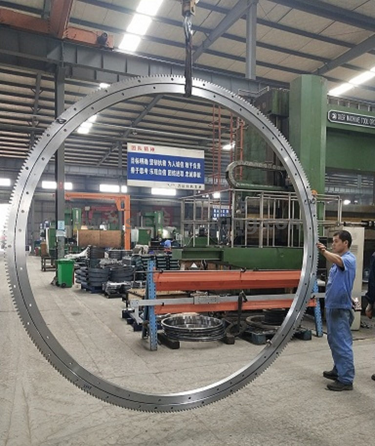Large Diameter Bearings Three Row Roller Slewing Ring Bearing for tunnel boring machines