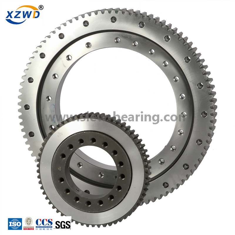 High quality Xuzhou Wanda Slewing Bearing Single Row Crossed Roller Slewing ring Bearing (HJ series) External Gear