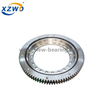 Light slewing ring bearing with external gear for robot