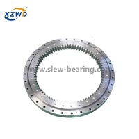 Light Weight Four Point Contact Ball Slewing Bearing with External Gear