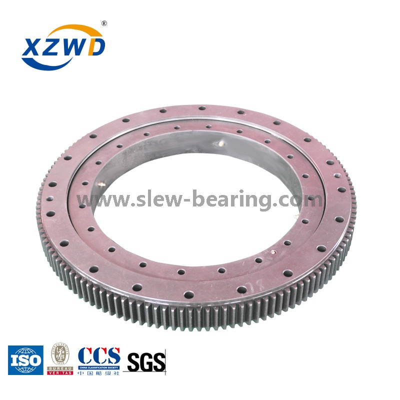 Xuzhou Single Row Four-point Contact Ball Slewing Bearing Ring Price Crane Spare Parts
