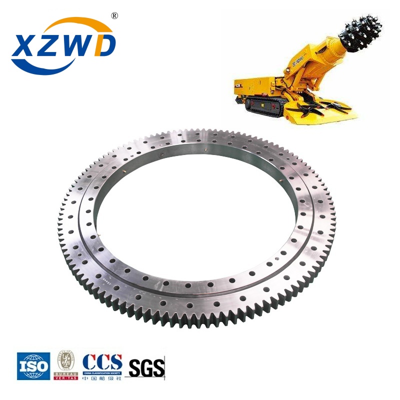 Wanda Single Row Crossed Roller Slewing Bearing ring External Gear for Tunnel boring machines