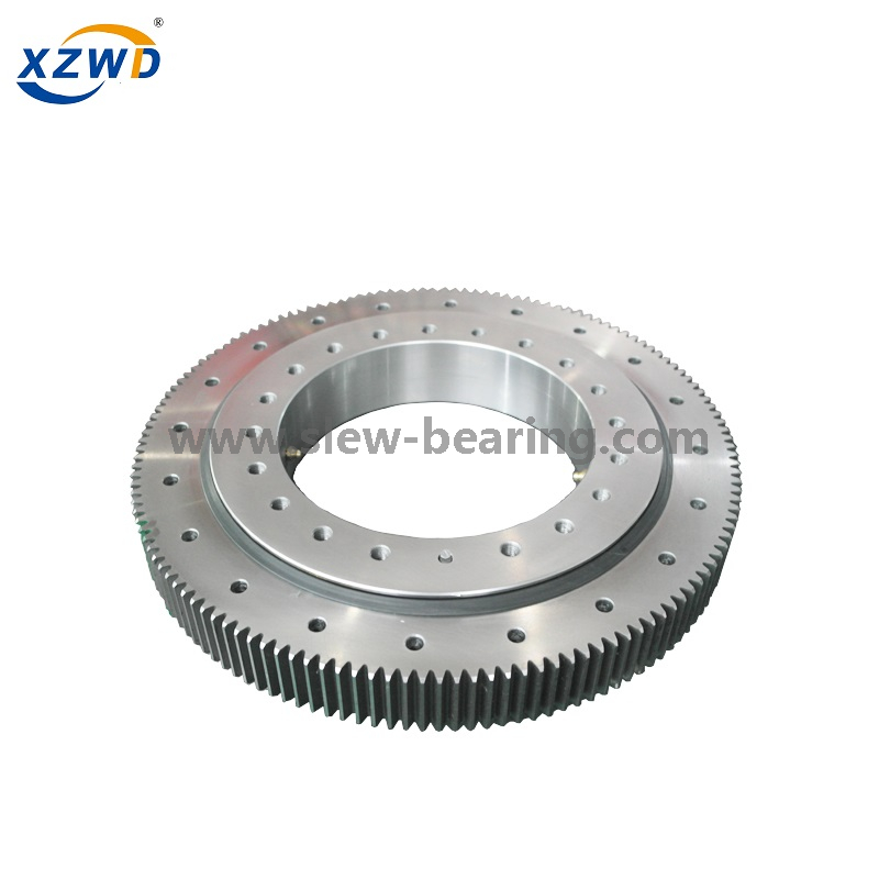 Light Flanged Greased Slewing Ring Bearing for Pedestal Crane 