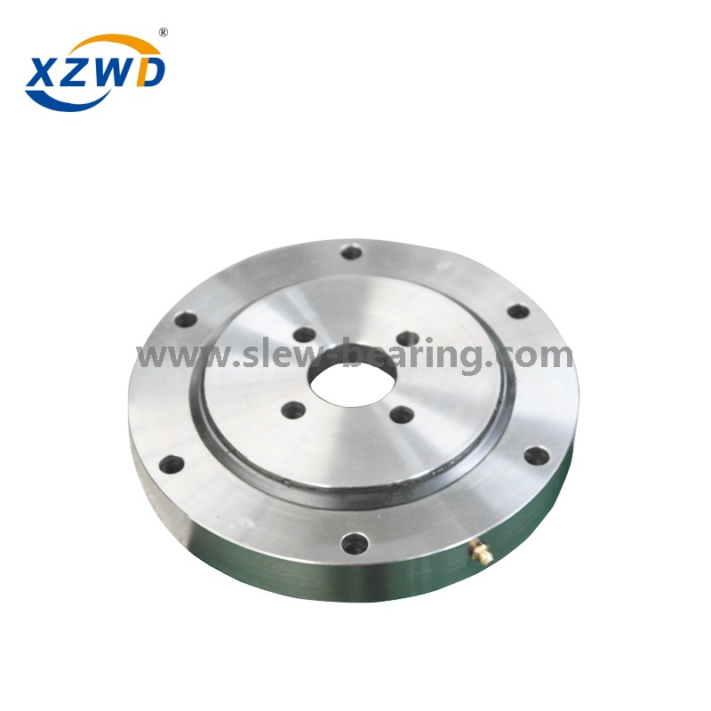 Small Diameter Four-point Contact Ball Geared Slewing Ring Turntable with Deformable Rings