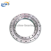 Single Row Four Point Contact Ball Slewing Bearing with External Gear for Revolving Amusement Equipment