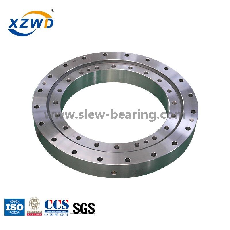 Small Diameter High Speed Ball Slewing Ring Bearing for Crane without Gear