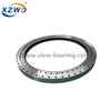 High rotating speed four point contact slewing ring bearing with external gear for rotatory machinery