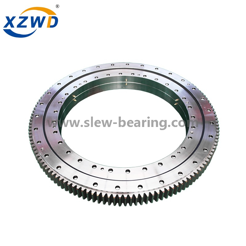 Double Row Ball Slewing Bearing (02) External Gear Slewing Bearing For Welding Turntable