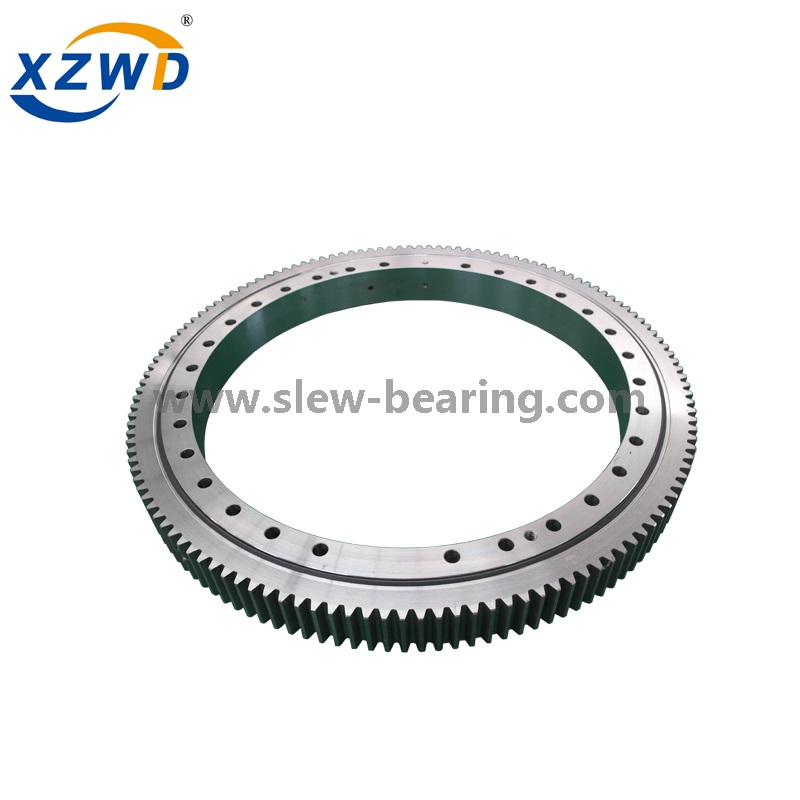 XZWD 4 point contact ball Slewing Ring turntable bearing with External Gear for Truck Mounted Crane