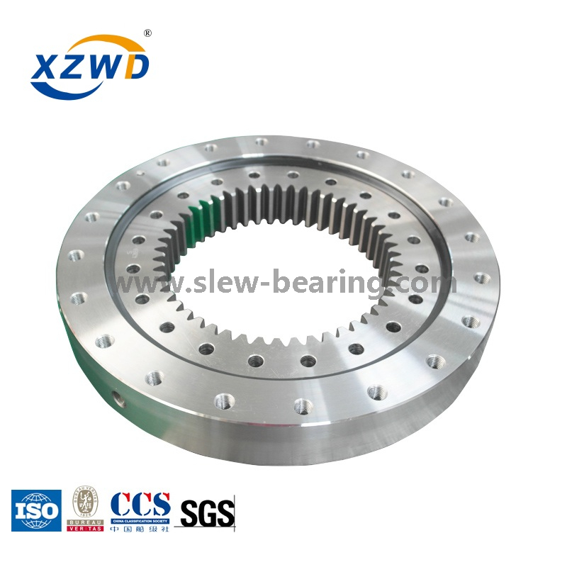 Great Quality Stocked Slewing Bearing with Outer Gear Teeth Quenched for Aerial Work Platform
