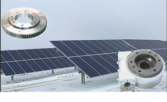 slewing ring and slewing drive's application of solar tracking system