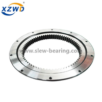 Light Weight Flanged Internal Gear Slewing Ring Bearing for Welding Positioner