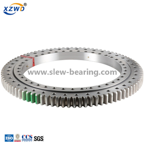 XZWD Single Row Ball External Gear Big Slewing Bearing 011.60.2800