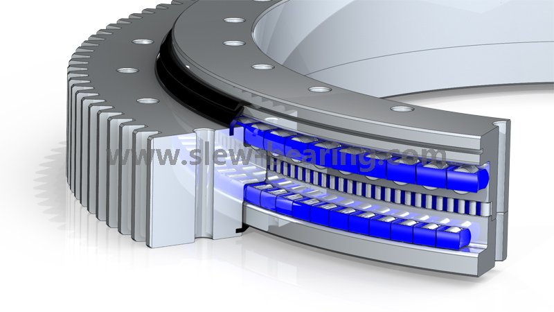 Heavy Duty Three Row Roller Slewing Bearing for Rotary Drilling Machine