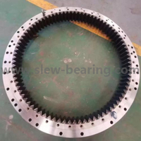 Single row Ball Internal Gear Slewing Bearing Excavator Swing bearing CAT 324D