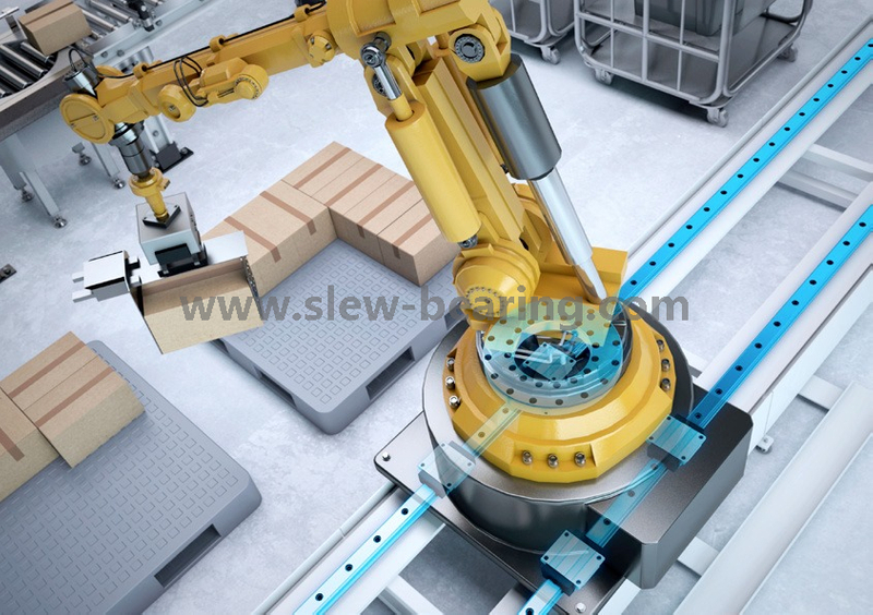 Non-gear Long Life Slewing Ring Bearing Same As for Robotic Manipulator Palletizer