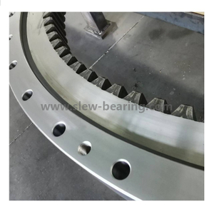 Internal gear tooth quenched single row slewing turntable bearing from excavator 