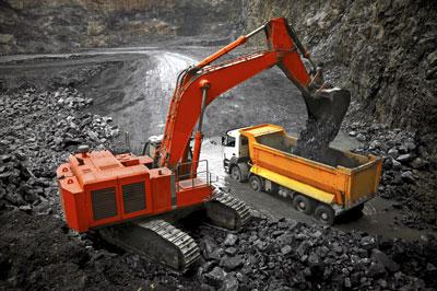 slewing bearing application in mining shovels