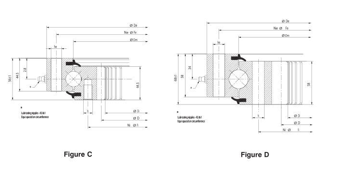 light slewing bearing