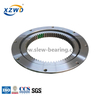 Light Internal Gear Flanged Slewing Ring Bearing for Revolving Stage