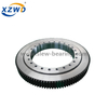 High quality four point contact slewing ring bearing europe with gear for construction machinery