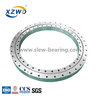 XZWD Brand Stocked Small Diameter Ball Slewing Bearing External Gear for Welding Robot