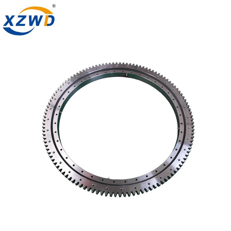 Internal gear Light turntable slewing ring bearing used in small aerial ...