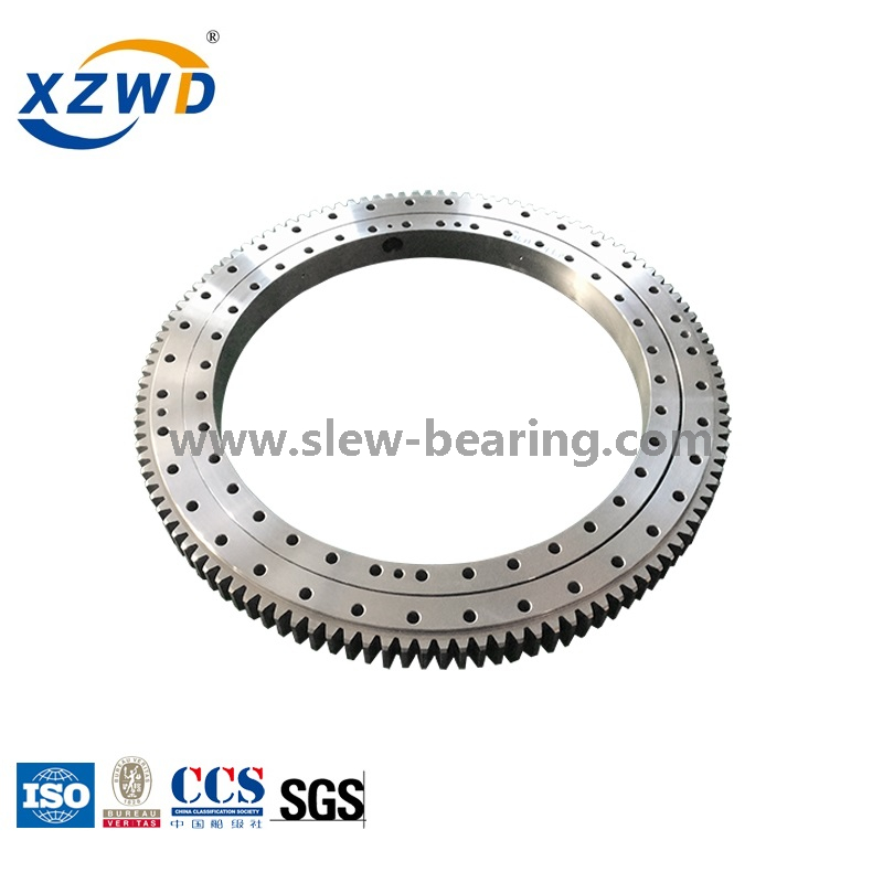 External Gear Single Row Ball Slewing Ring Bearing for Tower Crane