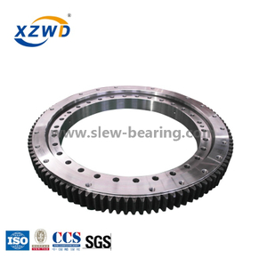 Hot Sales Small Diameter Four Point Contact Ball Slewing Ring Bearing with External Gear for Crane