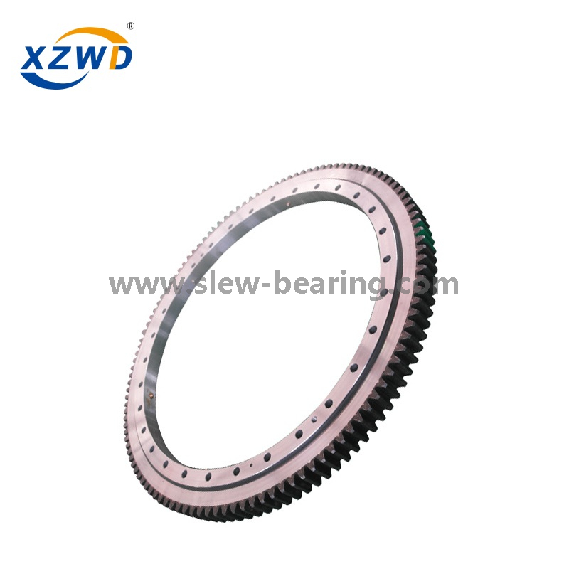 High Precision Single Row Four Point Contact Ball Slewing Bearing for Tower Crane Machine 