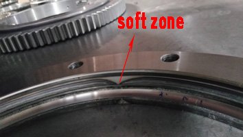 slewing bearing soft zone