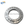 Single Row Four Point Contact Ball Slewing Bearing with External Gear for Revolving Amusement Equipment