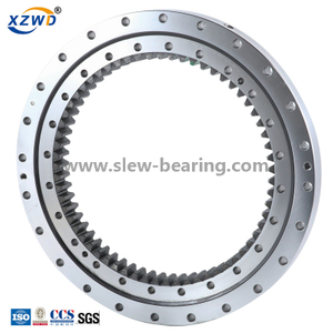 Single Row Four Point Contact Ball (01) Internal Gear Mini Excavator Use Slewing Bearing
