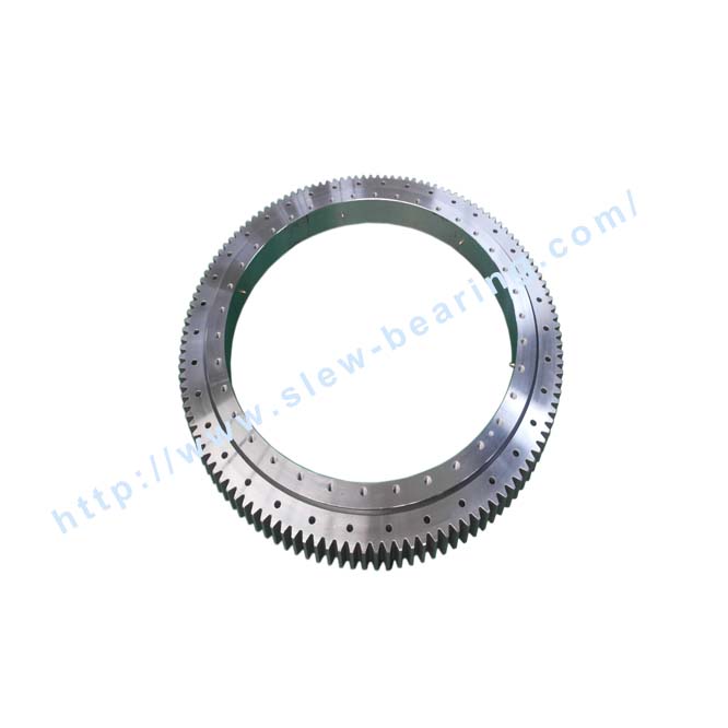 XZWD Facotry Supply External Gear Ball Slewing Ring Bearing Match Small Pinion and motor