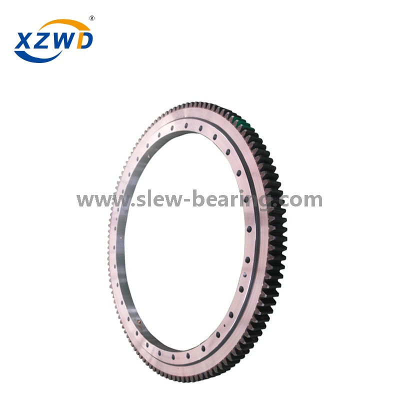 High Precision Single Row Four Point Contact Ball Slewing Bearing for Tower Crane Machine 