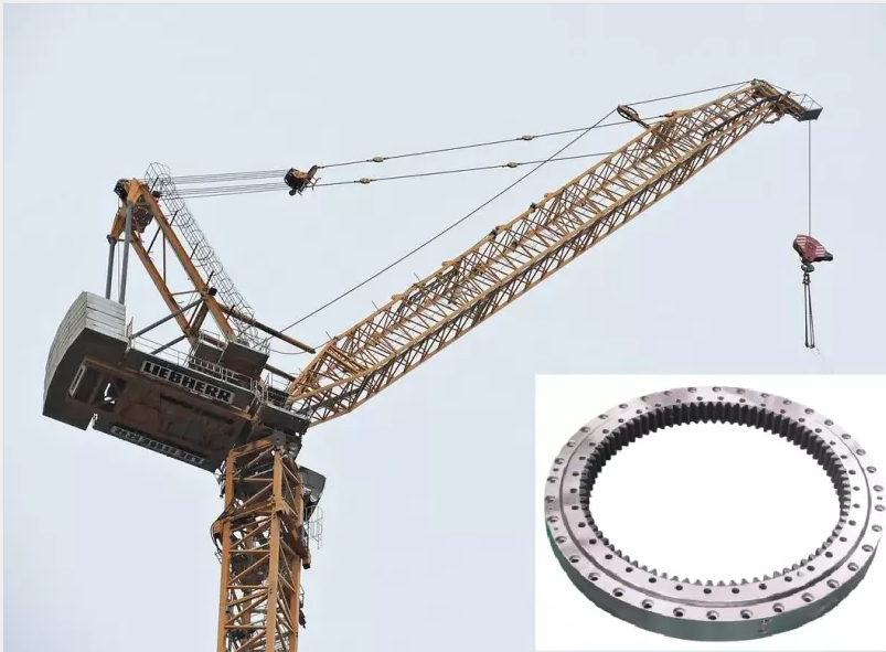 How to maintain slewing bearing for tower crane?