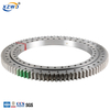 Teeth Hardened Single Row Four Point Contact Ball Slewing Ring Bearing 013.25.630