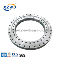 Crane Four-point Contact Ball Bearing with Deformable Swing Bearing 