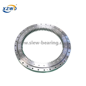 Large diameter high precision turntable external gear extra lightweight slewing ring bearing