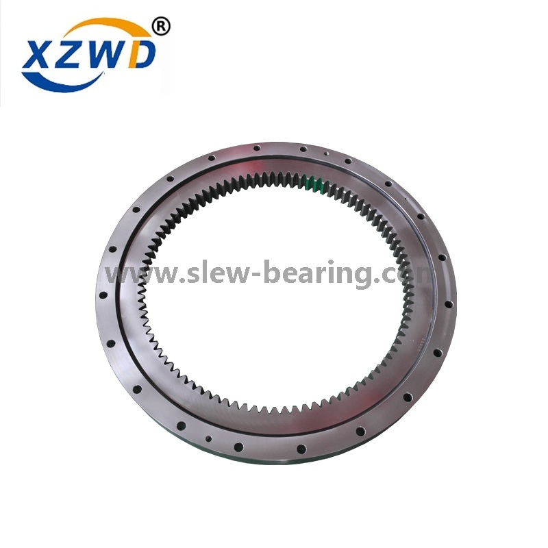 Xuzhou Wanda Slewing Bearing Single Row Four Point Contact Ball Slewing Bearing (Q) Without Gear 
