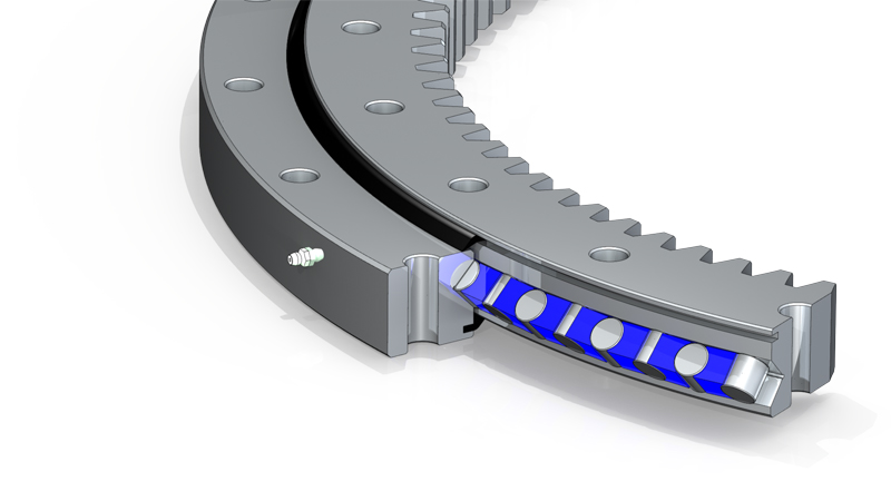 Roller slewing ring bearing