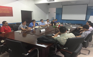 Leaders of China University of Mining and Technology visited our company to negotiate Production and Research Cooperation