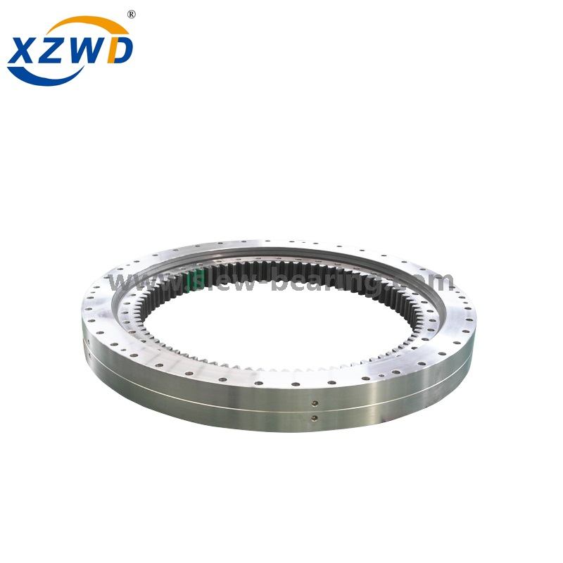 Double Row Ball Slewing Ring Bearing with External Gear For Slewing ...