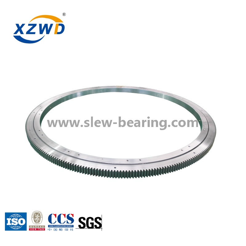 Single Row Four Point Contact Ball Slewing Ring Bearings 011.20.544 For Crane