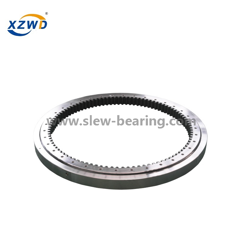 Four Point Contact Single Row Ball Slewing Bearing Ring Trailer