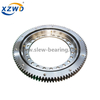 Light Type Thin Section External Gear Slewing Turntable Bearing for Canning Machinery 